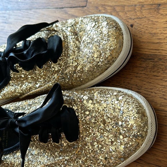 KEDS x Kate SpadeNew York Glitter Sneakers Size 5 - Picture 5 of 11
